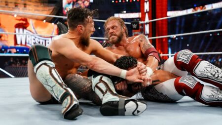 Einmal im Jahr haben Roman Reigns vs. Edge vs. Daniel Bryan nicht ausgehalten