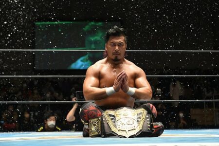 Shingo Takagi IWGP World Heavyweight Champion NJPW