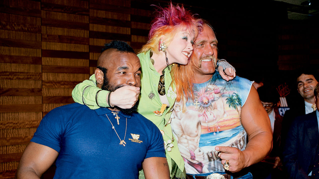 Hulk Hogan Herr T. Cyndi Lauper
