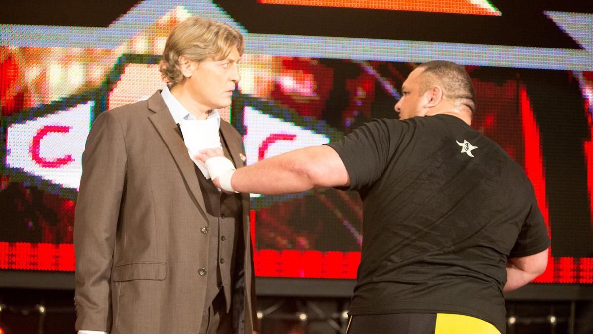 WWE NXT GM William Regal Samoa Joe