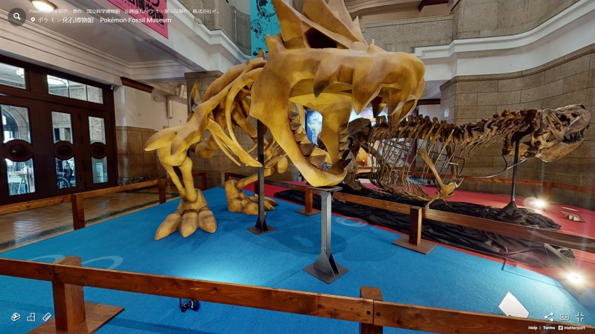 Pokemon Fossil Museum erhält virtuelle Tour für alle außerhalb Japans