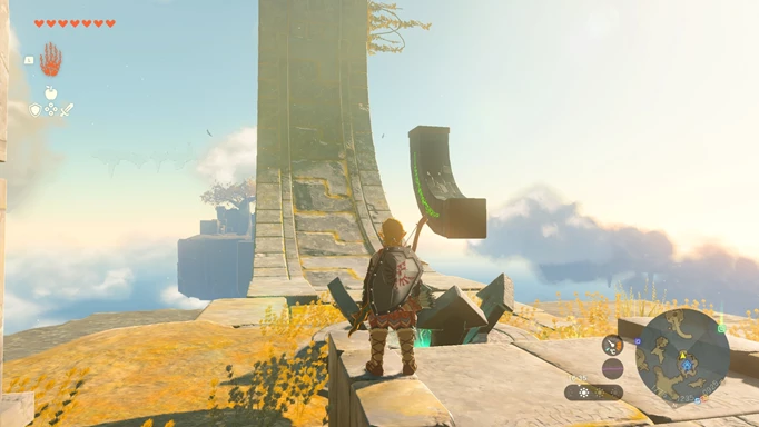 Screenshot der letzten Rotation für den Josiu-Schrein in Zelda: Tears of the Kingdom