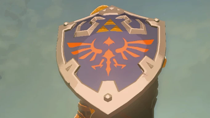 Der Hylian-Schild in Zelda Tears of the Kingdom