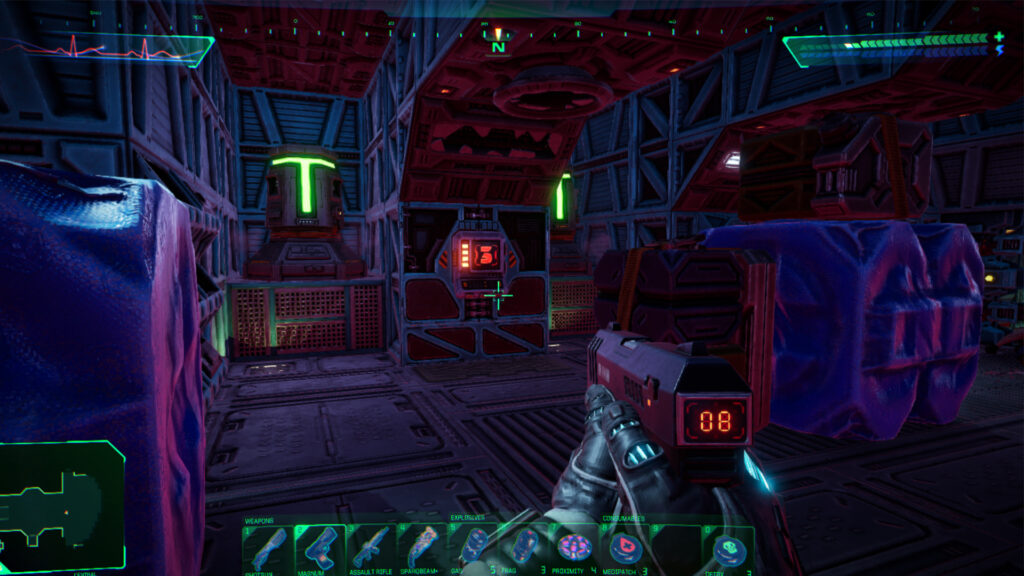 Where to find the Storage Floor Power Nodes in System Shock