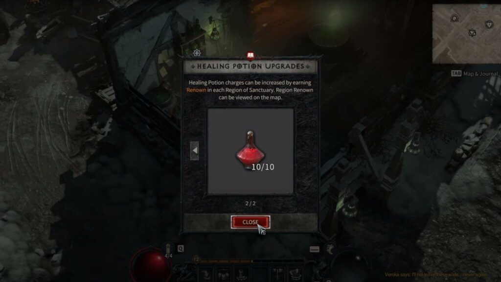 How to upgrade Healing Potions in Diablo 4: Upgrade requirements & rewards