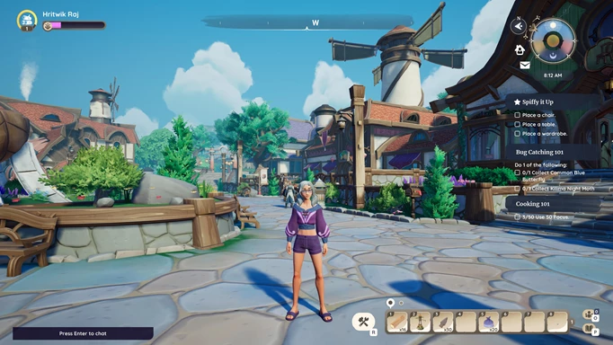 Gameplay-Screenshot von Palia