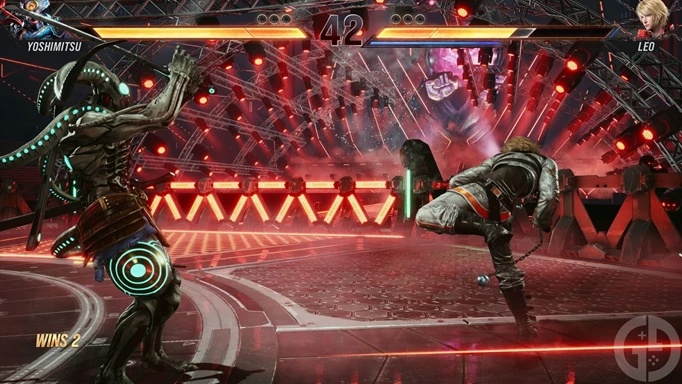 Yoshimitsu und Leo kämpfen in Tekken 8
