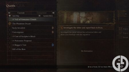 How to complete 'A Veil of Gossamer Clouds' in Dragon's Dogma 2