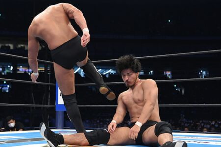 Offensichtlich regierte Katsuyori Shibatas Rückkehr zum Pro Wrestling