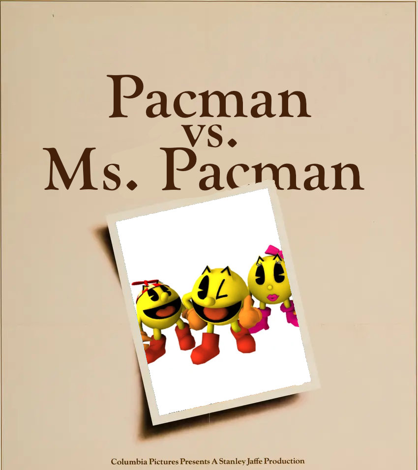 Pacman gegen Frau Pacman
