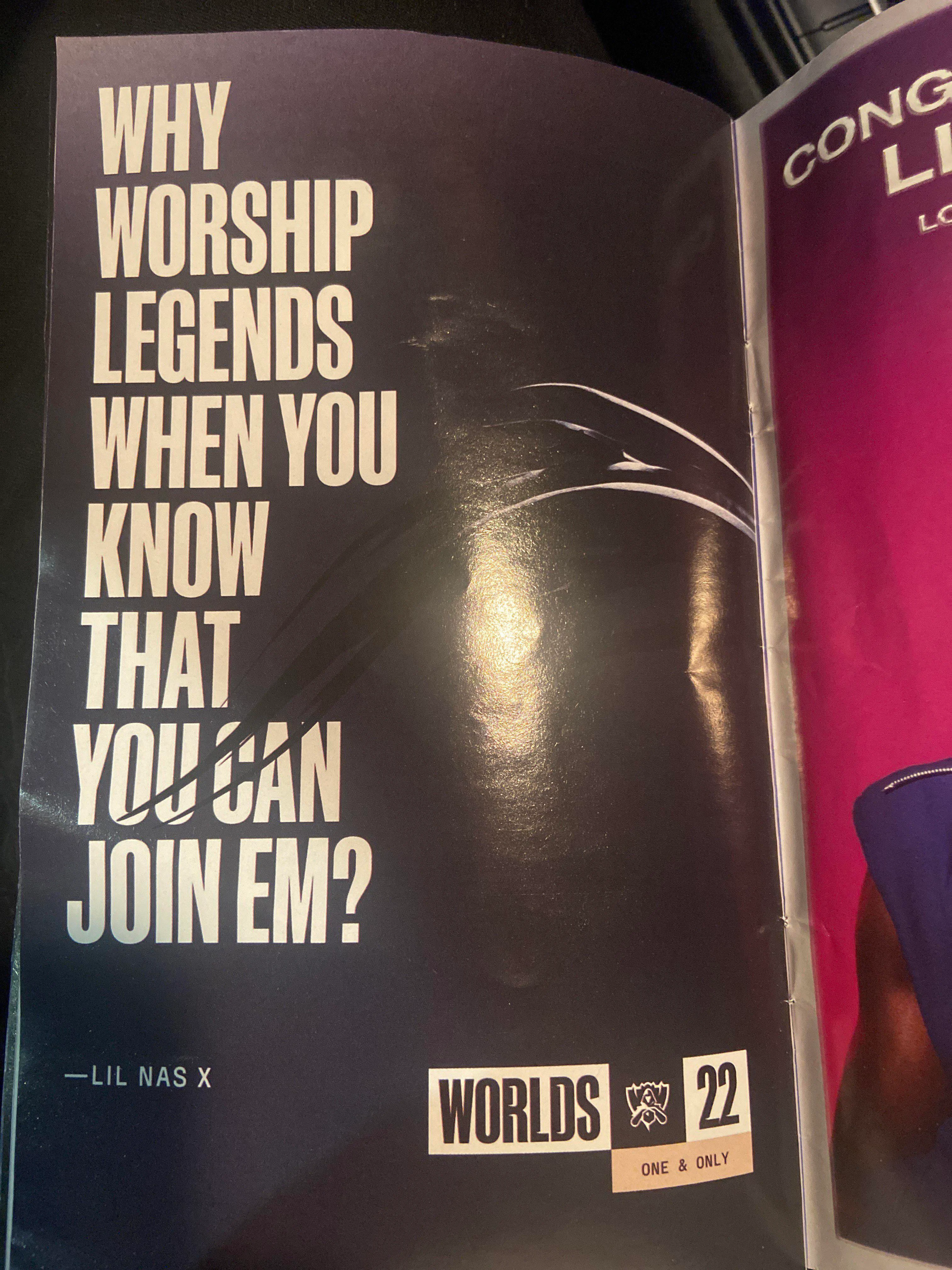 Lil Nas x League of Legends-Welten 2022