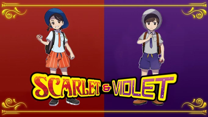 Pokemon Scarlet and Violet Version Exclusives: Scharlachrote und violette Uniformen