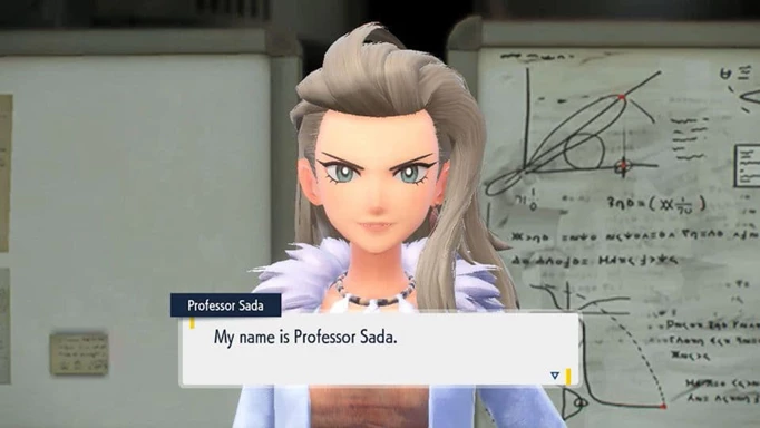 Professor Sada - Pokemon Scharlachrote und violette Charaktere