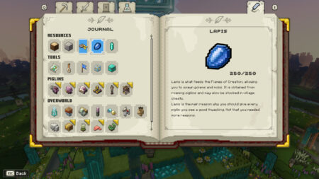 Lapis in Minecraft Legends: How to get and use