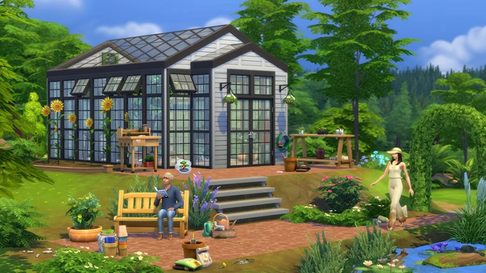 Das Sims 4 Greenhouse Haven-Kit