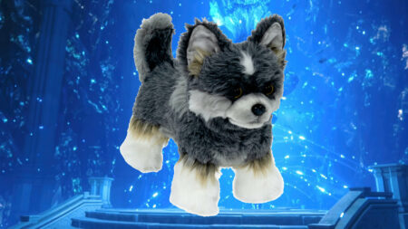 Clives Hundebegleiter steht im Mittelpunkt zweier neuer Plüschtiere im Square Enix Store.