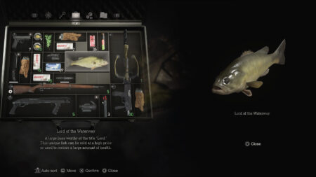 Where to find the Lord of the Waterway fish in Resident Evil 4 Separate Ways