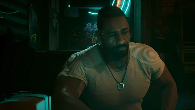 Idris Elba als Solomon Reed in Cyberpunk 2077: Phantom Liberty