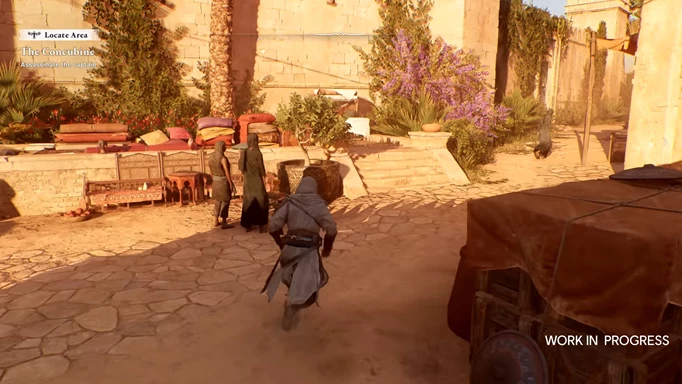 Gameplay-Screenshot von Basim in Assassin's Creed Mirage
