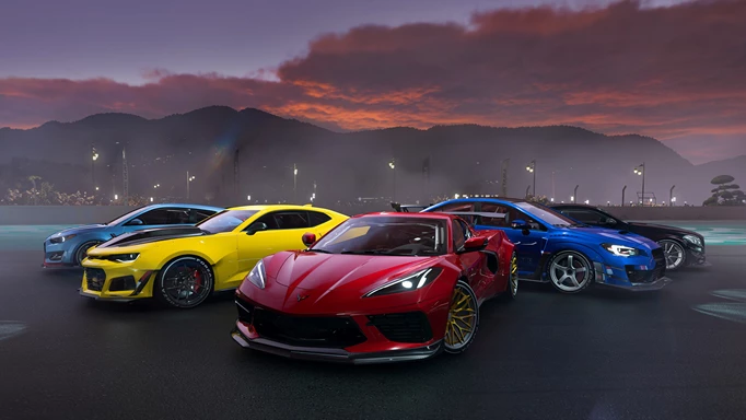 Die Forza Motorsport VIP-Mitgliedschaft umfasst fünf verschiedene, speziell modifizierte Autos.
