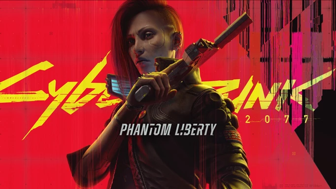 Cover-Artwork für Cyberpunk 2077: Phantom Liberty, das derzeit Twitch-Drop-Belohnungen anbietet