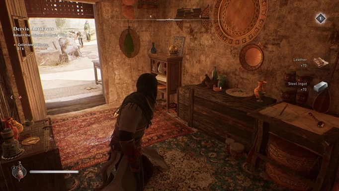 Belohnungen für Dervis-Artefakte in Assassin's Creed Mirage