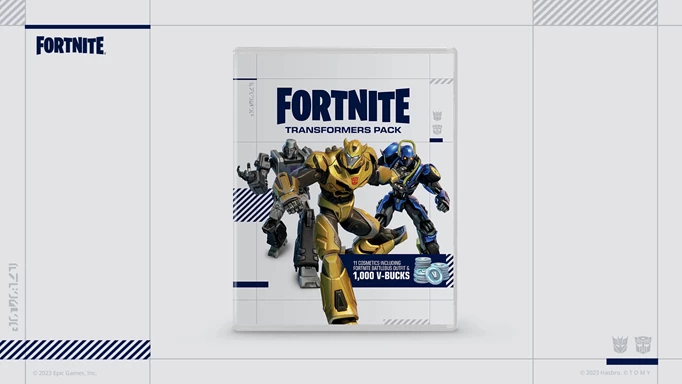 Das Fortnite Transformers-Paket