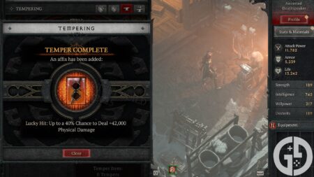 Use Ancestral Tempering in Diablo 4 to add new powers to your weapons & armour