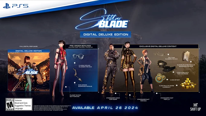 Digitale Deluxe-Edition von Stellar Blade