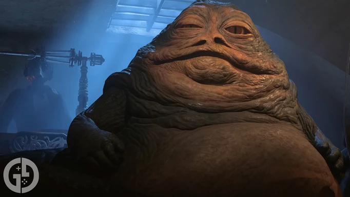 Jabba der Hutt in Star Wars Outlaws